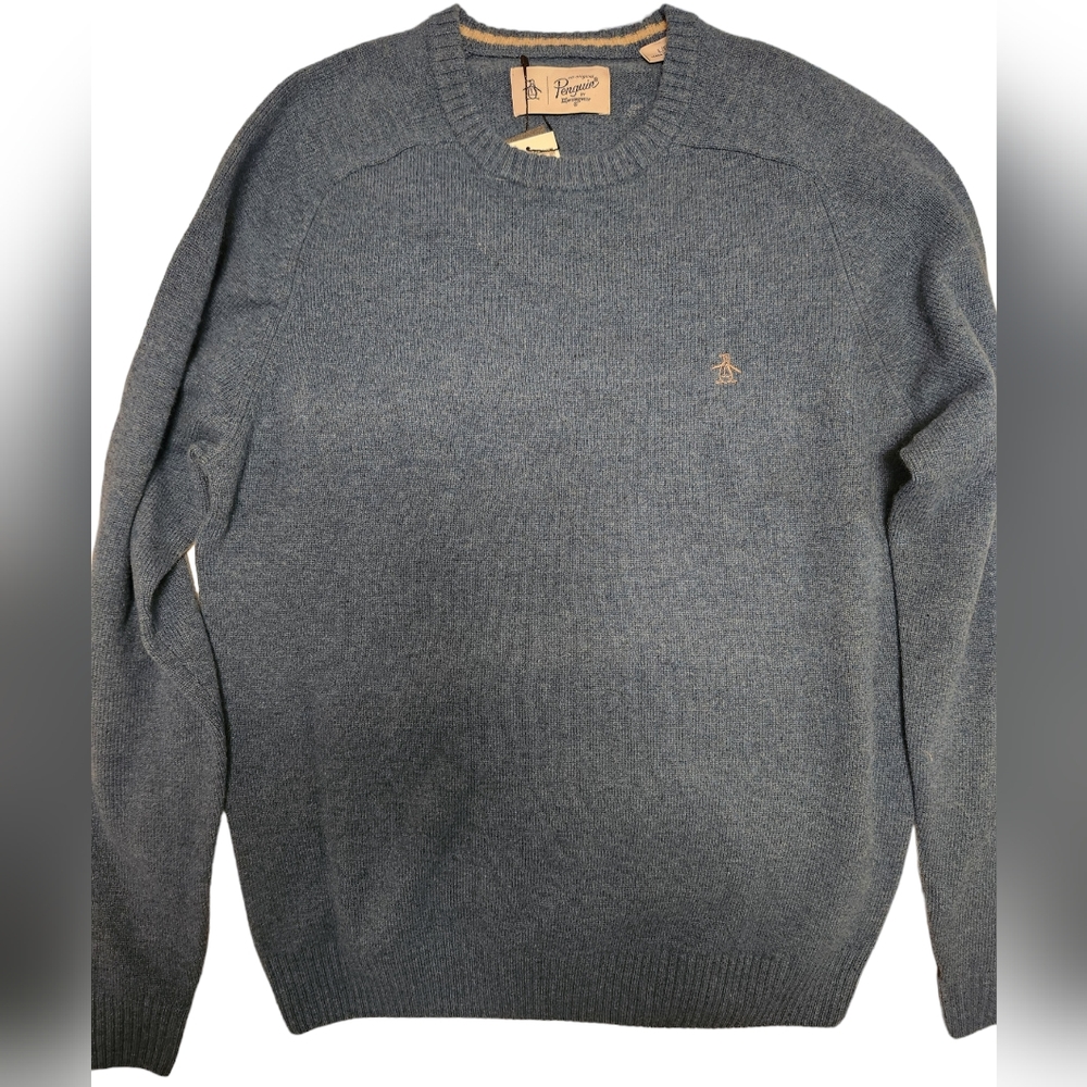 Mens Original Penguin P55 Lmabswool Sweater Large